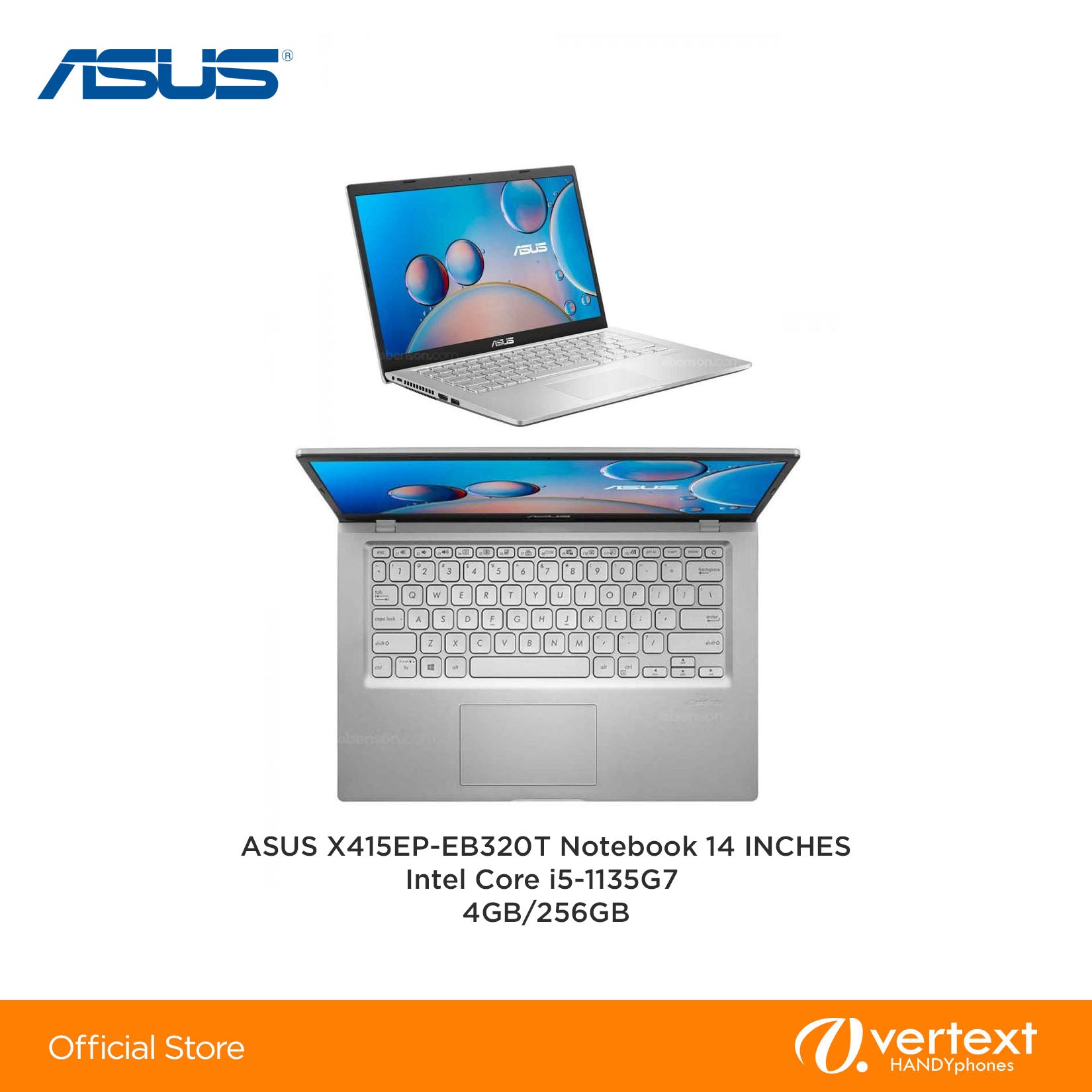 ASUS X415EP-EB320T Notebook 14 INCHES Intel Core i5-1135G7