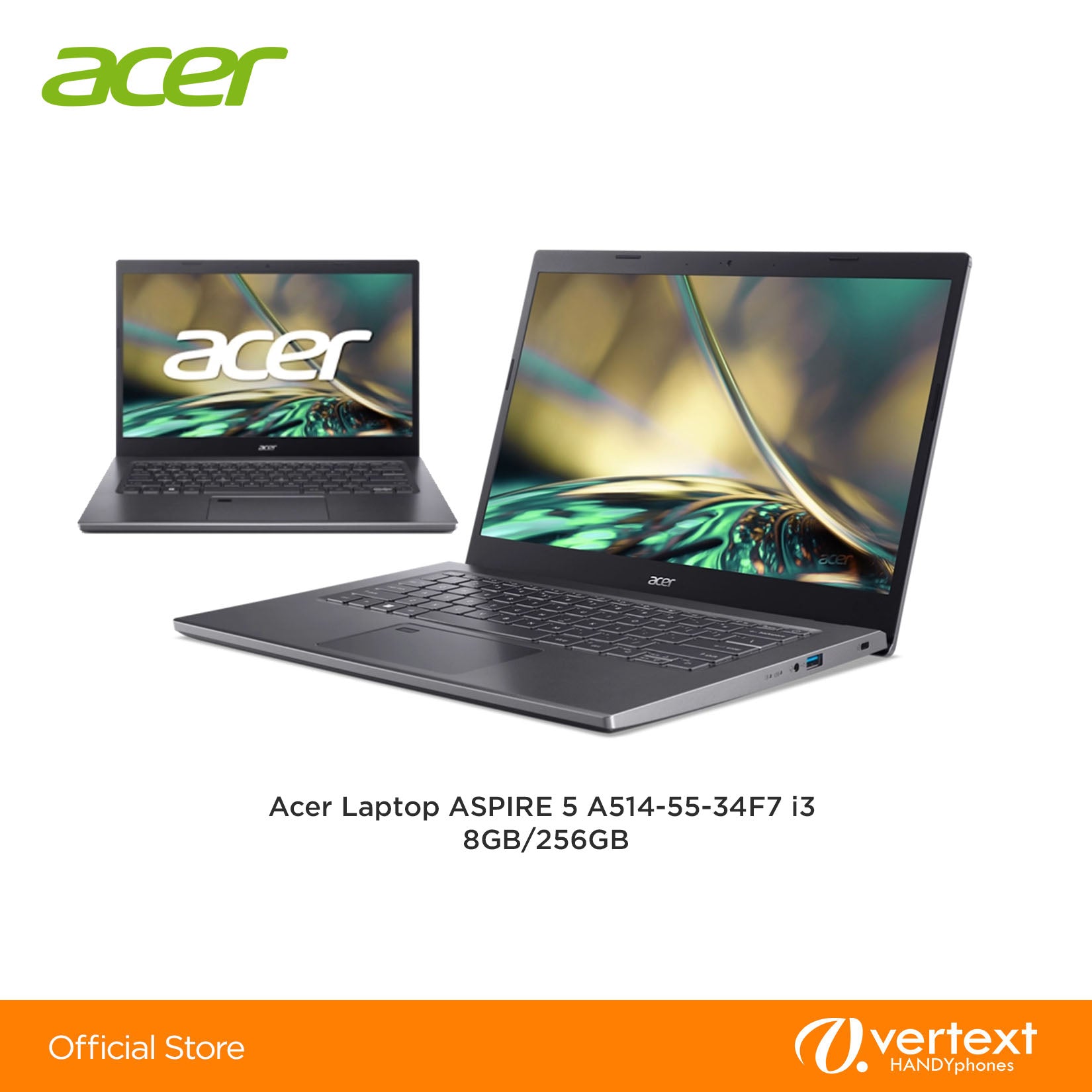 Acer Laptop ASPIRE 5 A514-55-34F7 i3