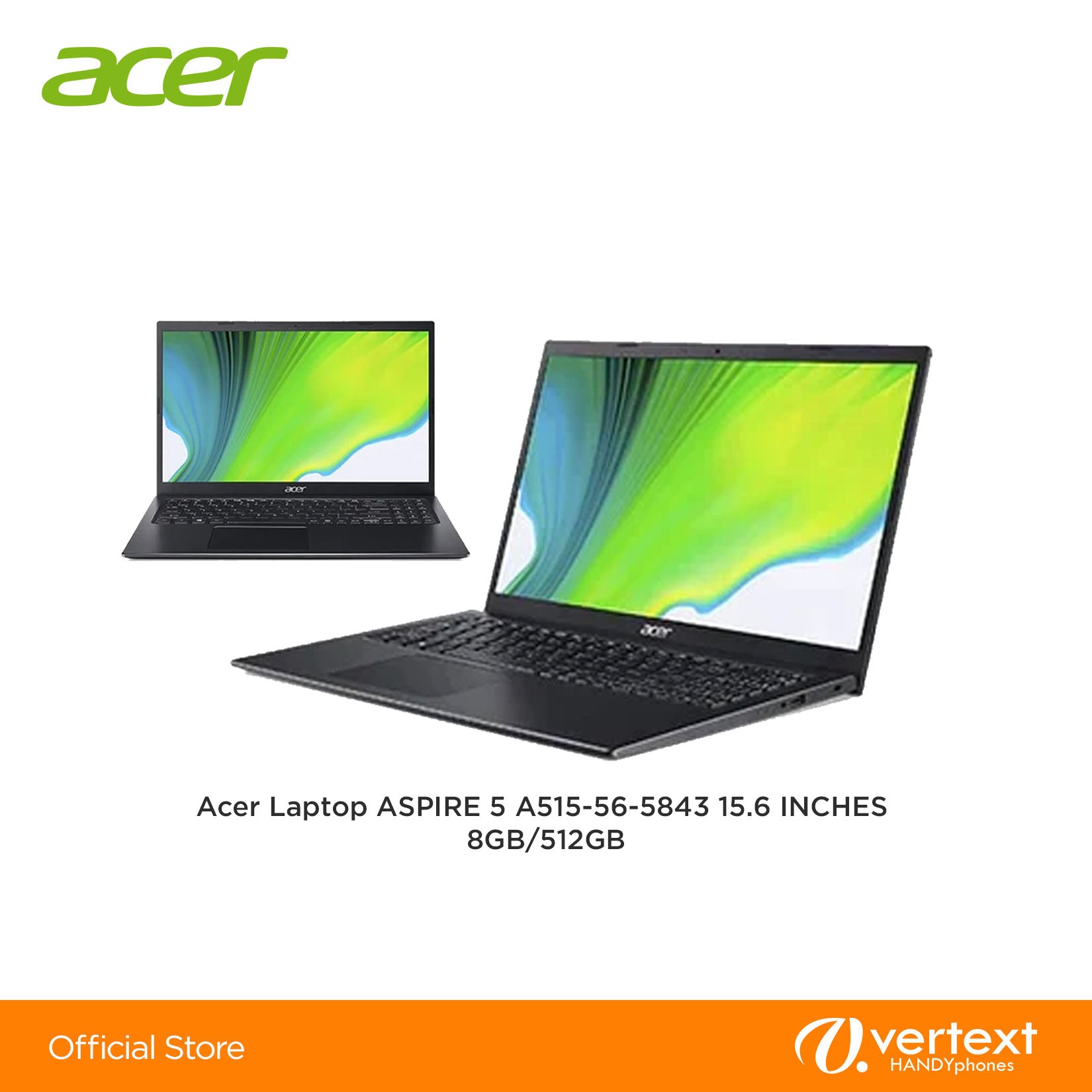 Acer Laptop ASPIRE 5 A515-56-5843 15.6 INCHES