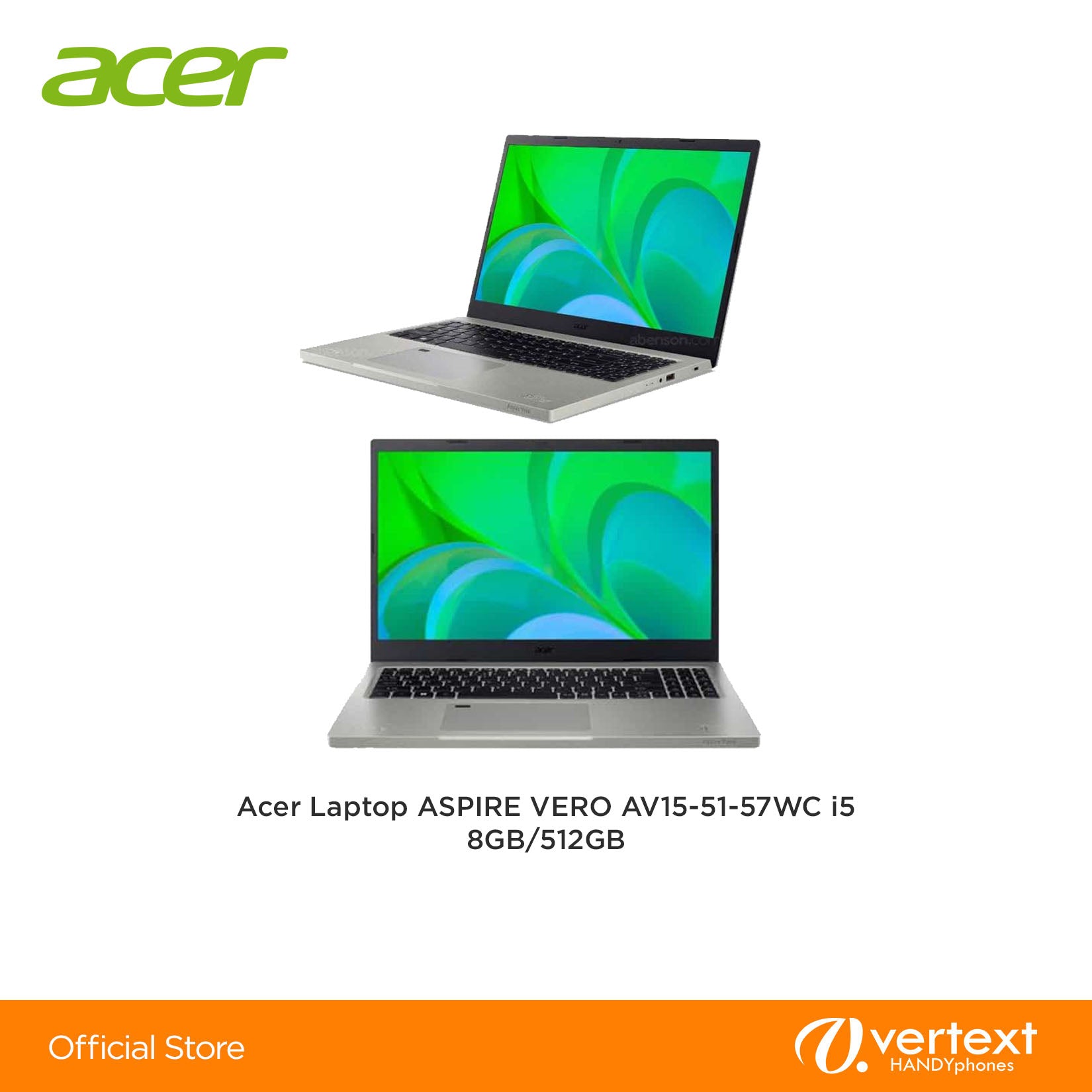 Acer Laptop ASPIRE VERO AV15-51-57WC i5