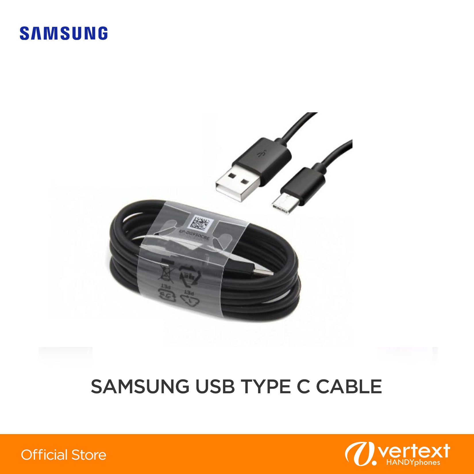 Samsung FAST CHARGING USB TYPE C TO TYPE C CABLE 3A