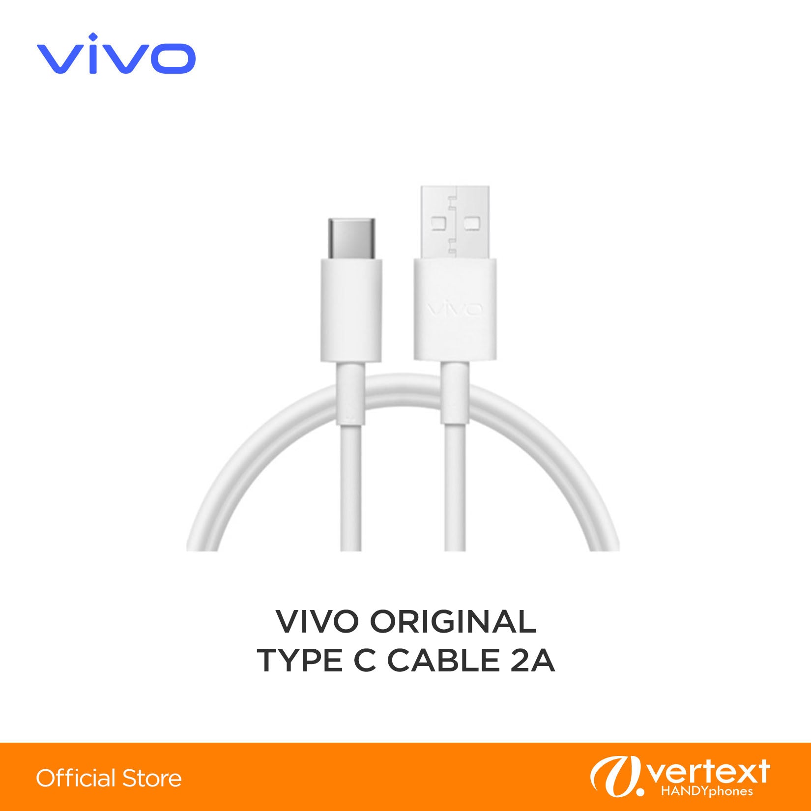 Vivo Original Type-C Data Cable 2A