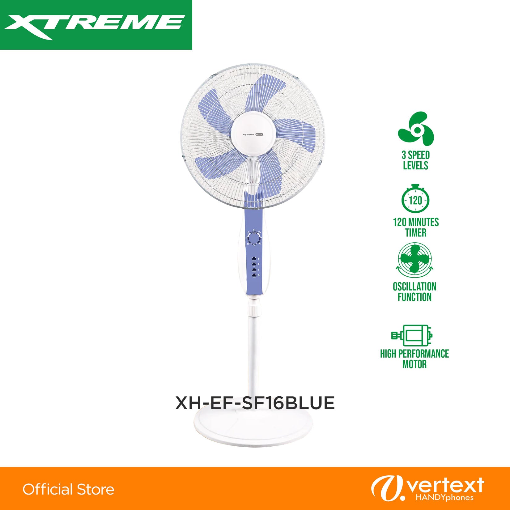 Xtreme XH-EF-SF16BLUE