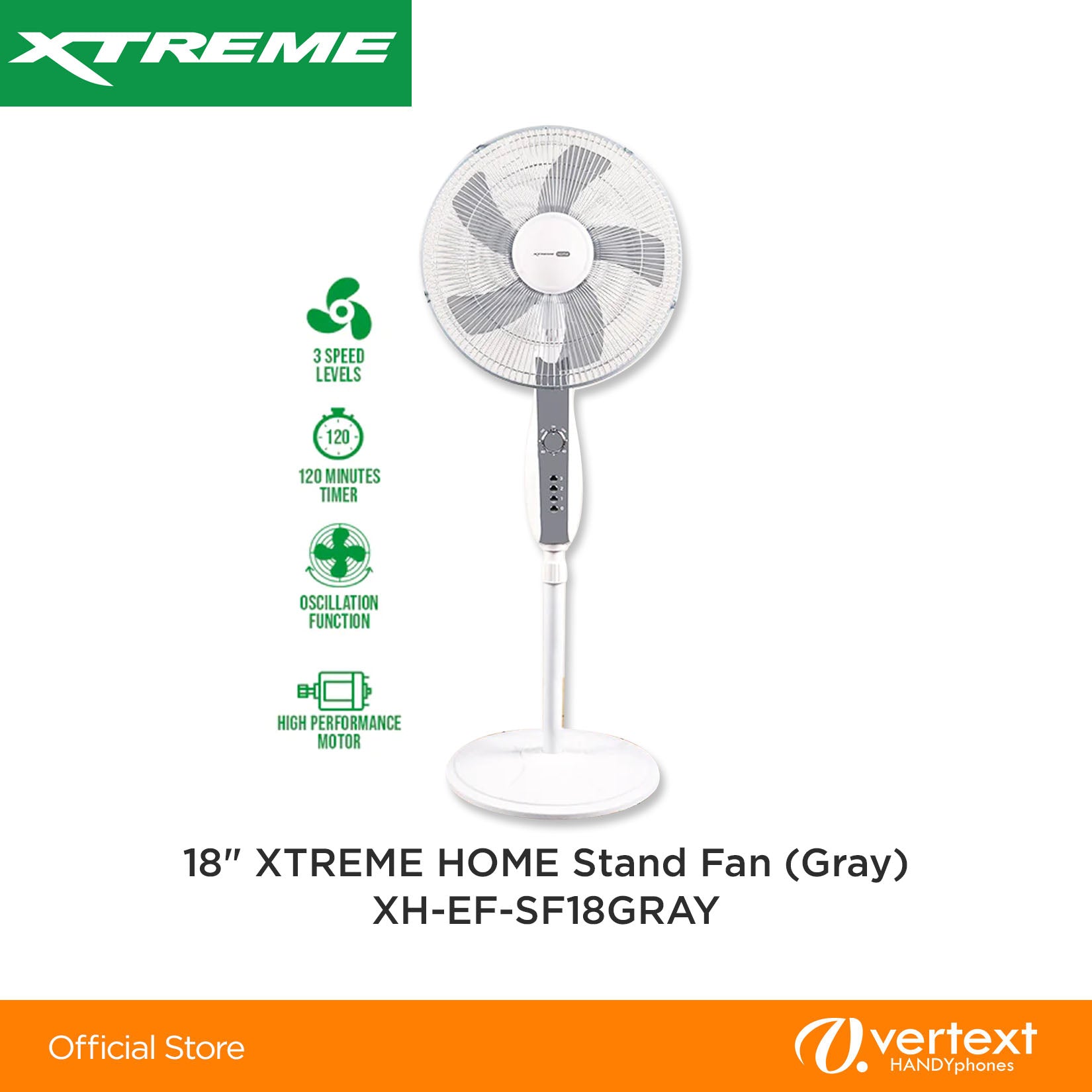 Xtreme XH-EF-SF18GRAY